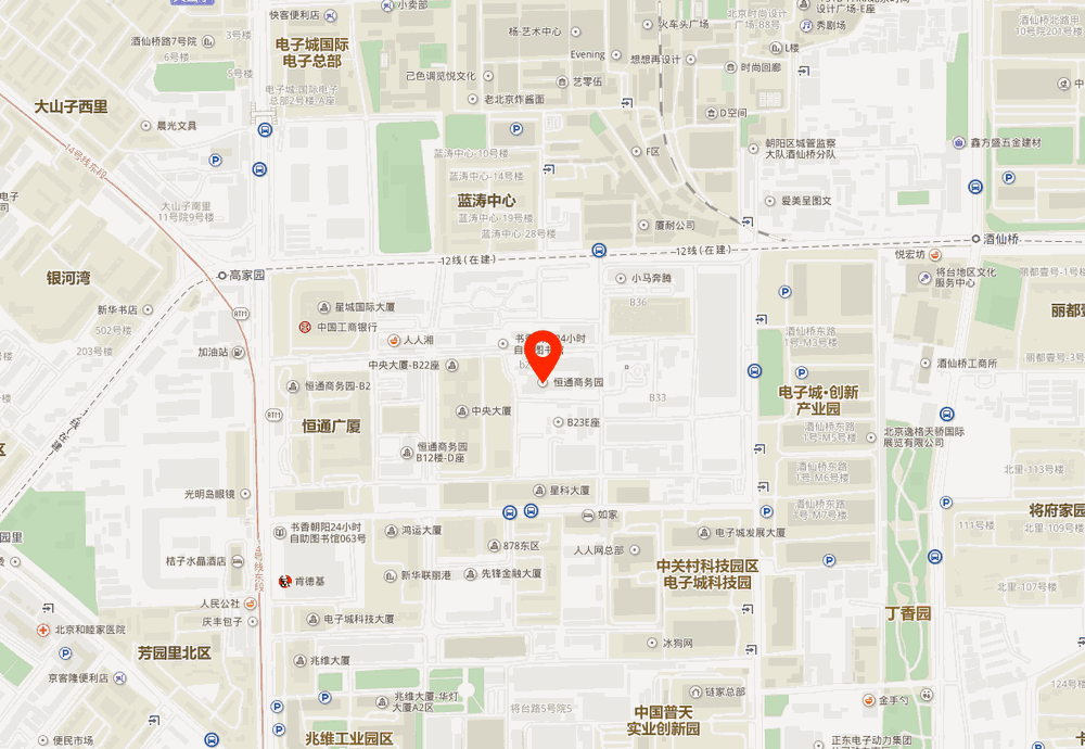 恒通国际商务园位置地图